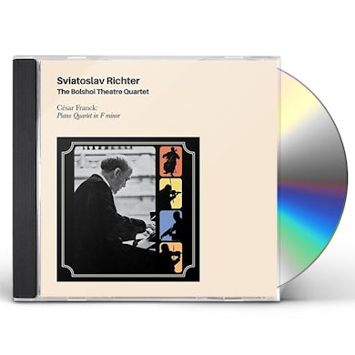 Sviatoslav Richter BOLSHOI THEATRE QUARTET / CESAR FRANCK: PIANO QUARTET IN F MINOR CD