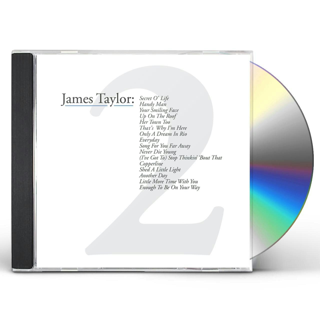 James Taylor GREATEST HITS 2 CD