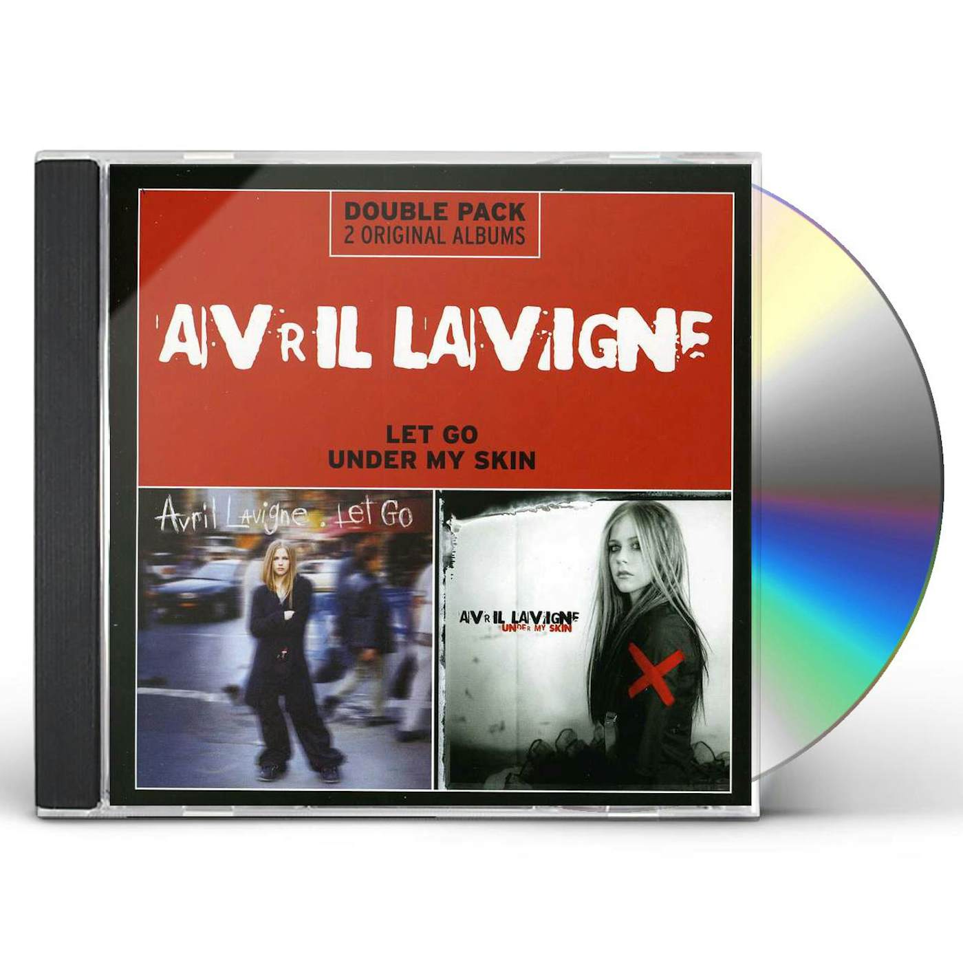 Avril Lavigne LET GO/UNDER MY SKIN CD