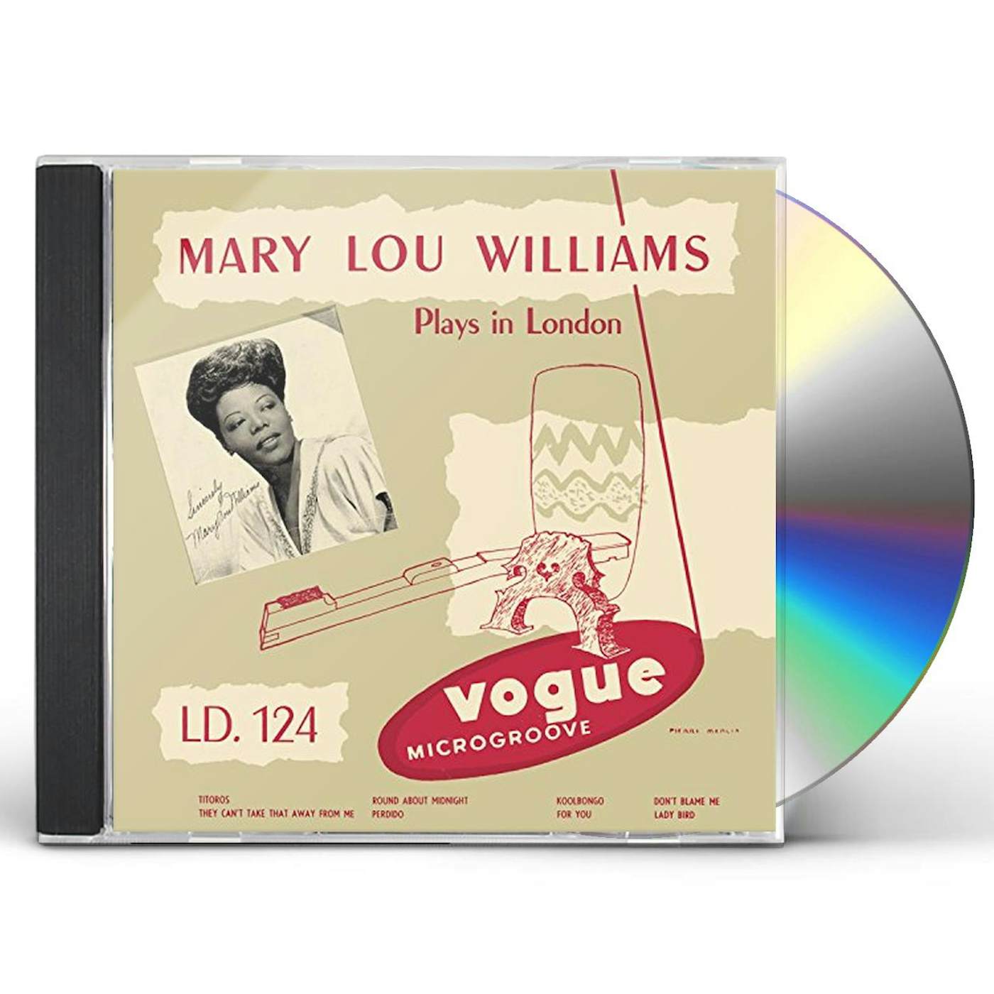 MARY LOU WILLIAMS PLAYS IN LONDON CD