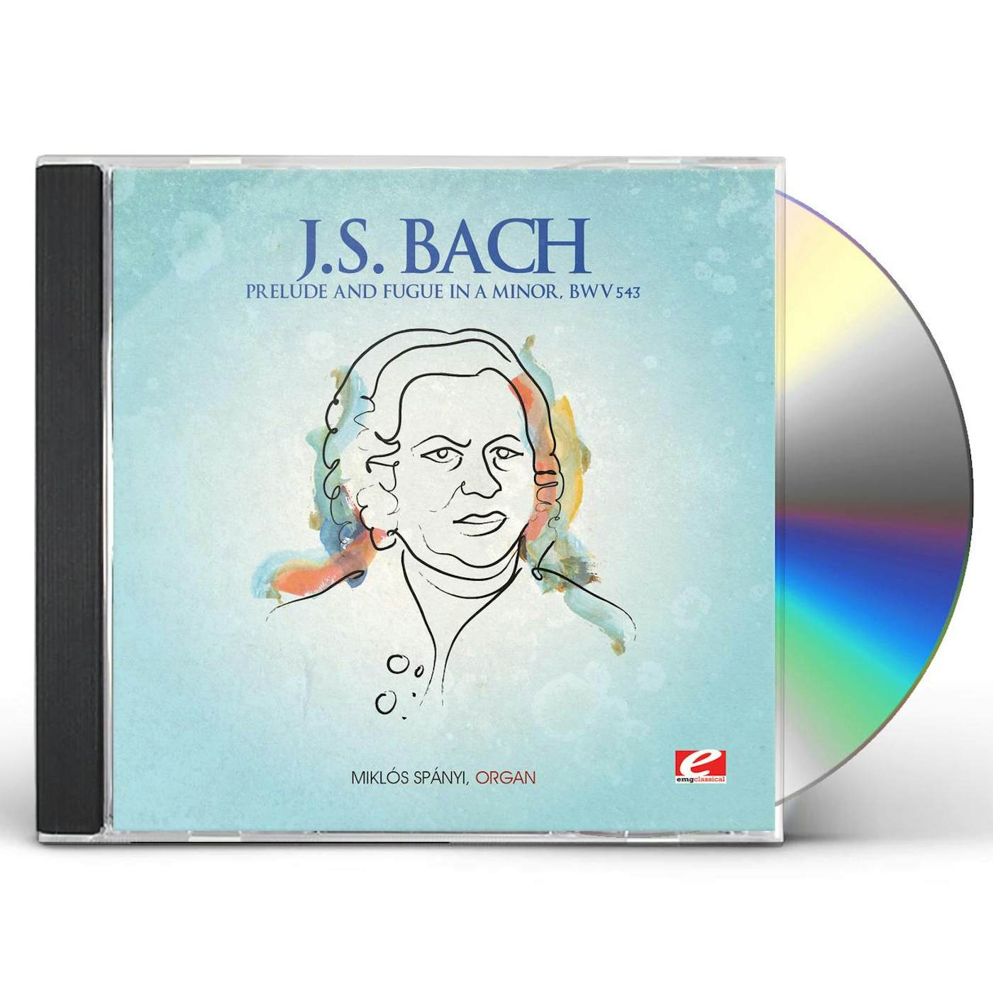 Johann Sebastian Bach PRELUDE & FUGUE IN A MINOR CD
