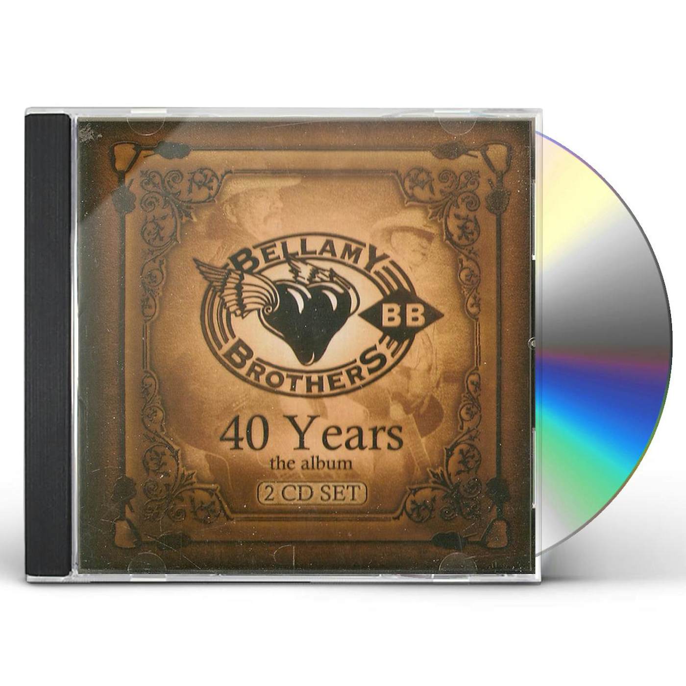 The Bellamy Brothers 40 YEARS THE ALBUM CD