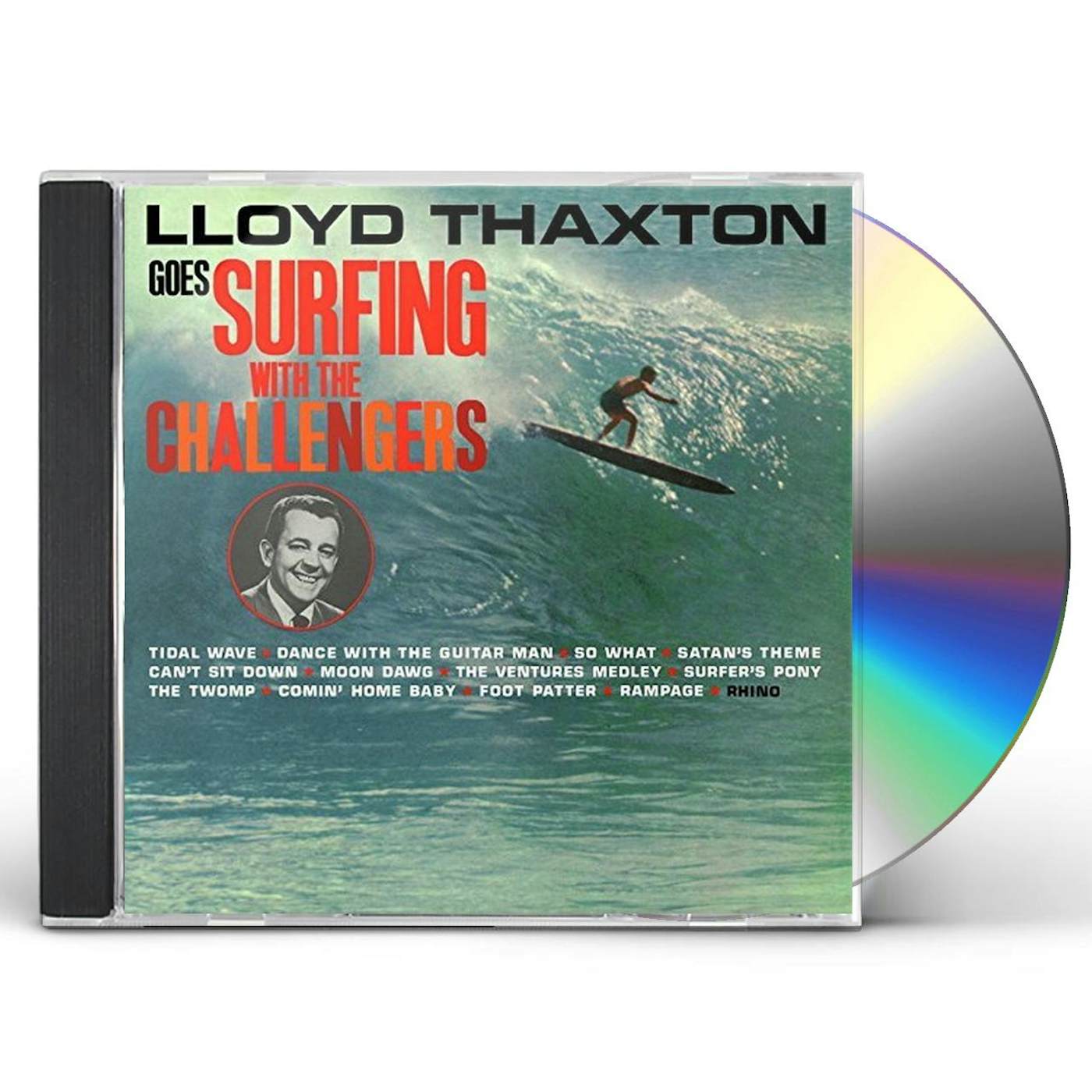 The Challengers LLOYD THAXTON GOES SURFING WITH THE CD