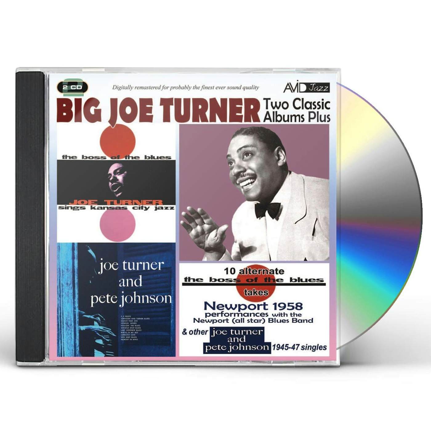 Big Joe Turner SINGLES / BOSS OF THE BLUES CD