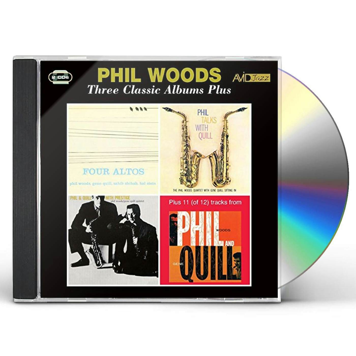 Phil Woods FOUR ALTOS / PHIL TALKS CD