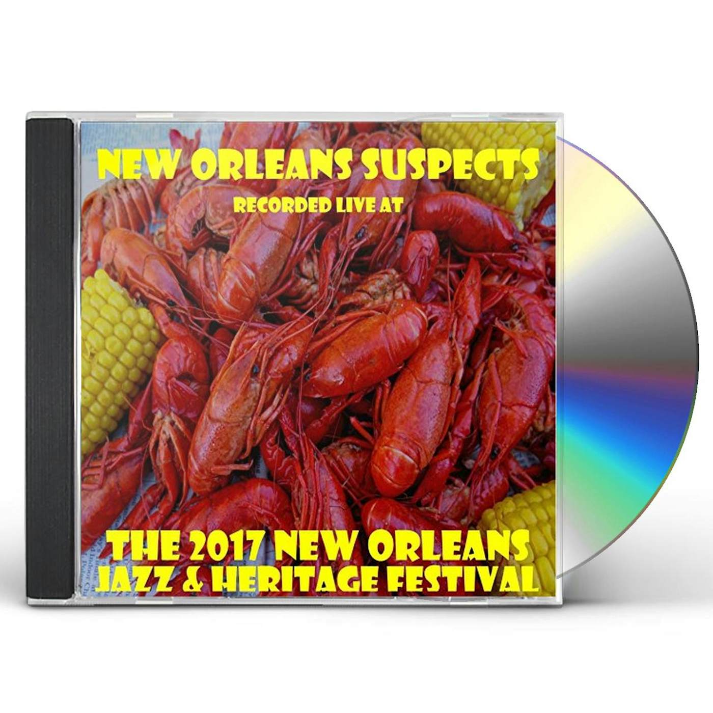 The New Orleans Suspects LIVE AT JAZZFEST 2017 CD