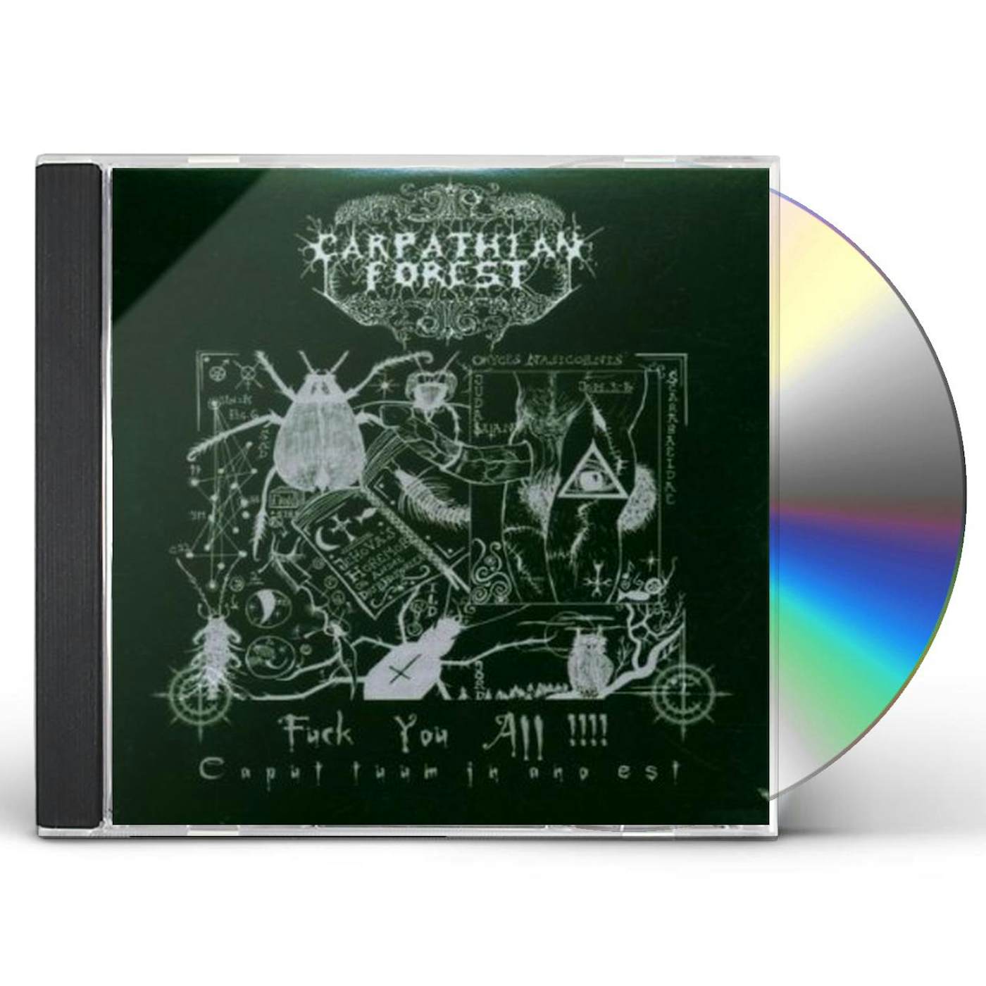 Carpathian Forest FUCK YOU ALL CD