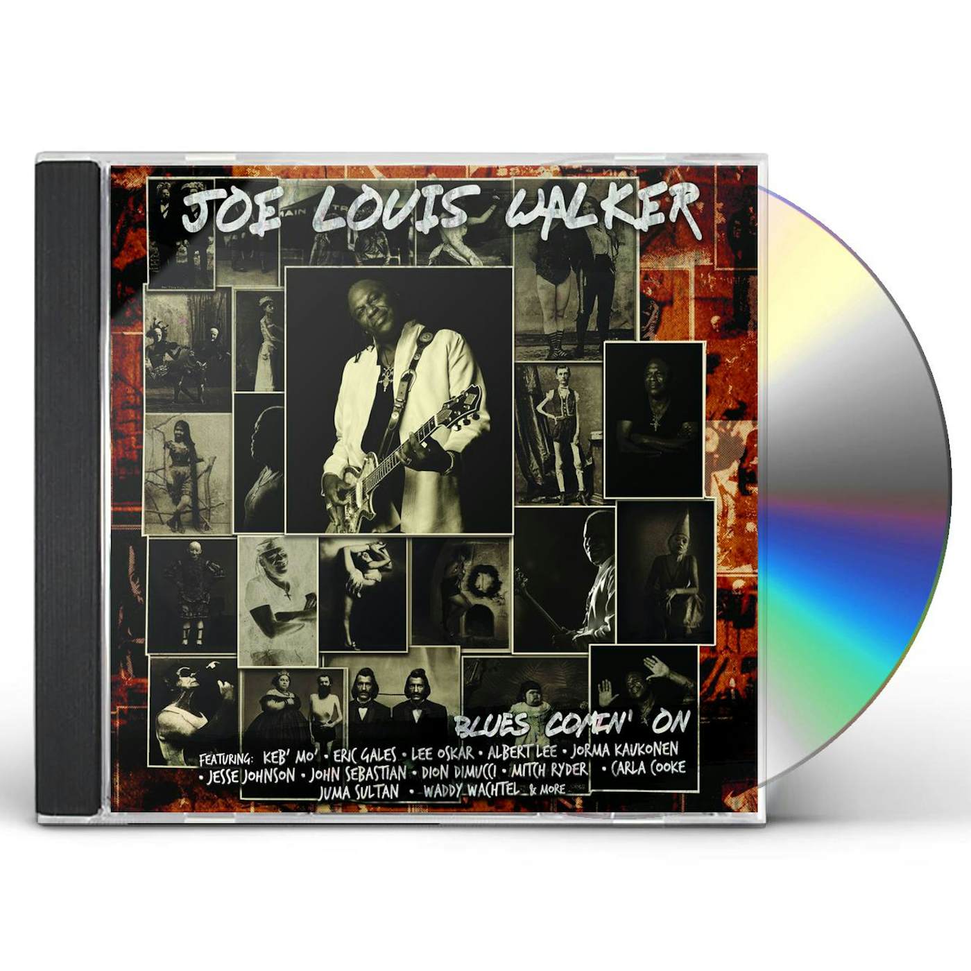 Joe Louis Walker BLUES COMIN' ON CD