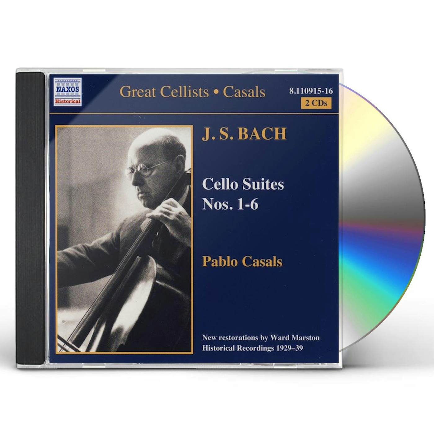 CELLO SUITES NOS.1-6 - Johann Sebastian Bach CD