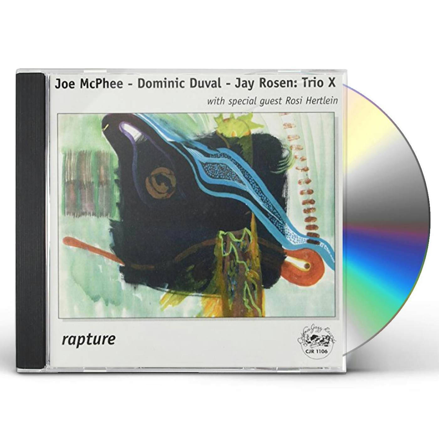 Joe Mcphee TRIO X: RAPTURE W/ GUEST ROSI HERTLEIN CD