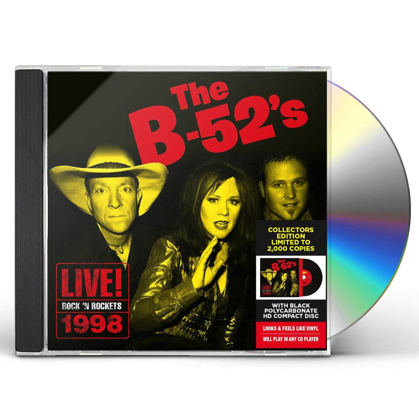 The B-52's LIVE ROCK 'N ROCKETS 1998 CD