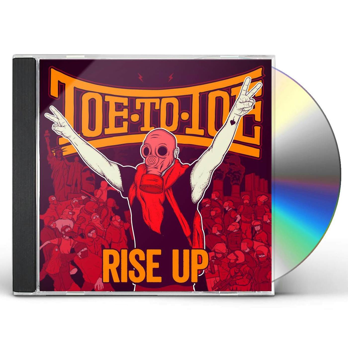 Toe To Toe RISE UP CD