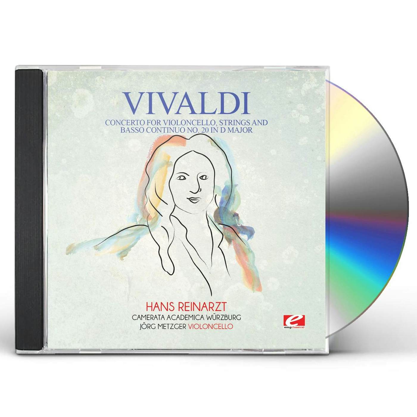 Antonio Vivaldi CONCERTO FOR VIOLONCELLO STRINGS & BASSO CONTINUO CD