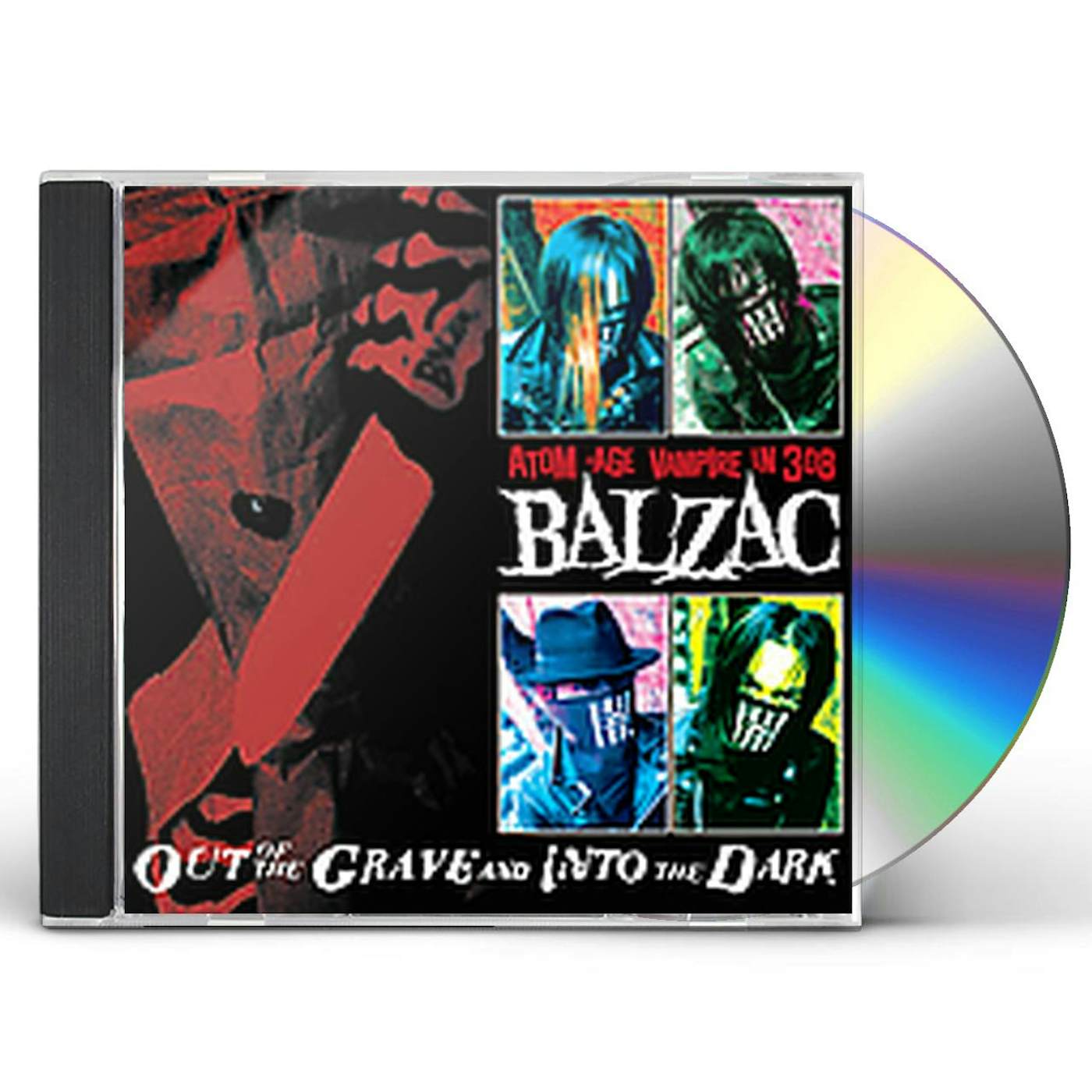 Balzac OUT OF THE GRAVE & INTO THE DARK CD