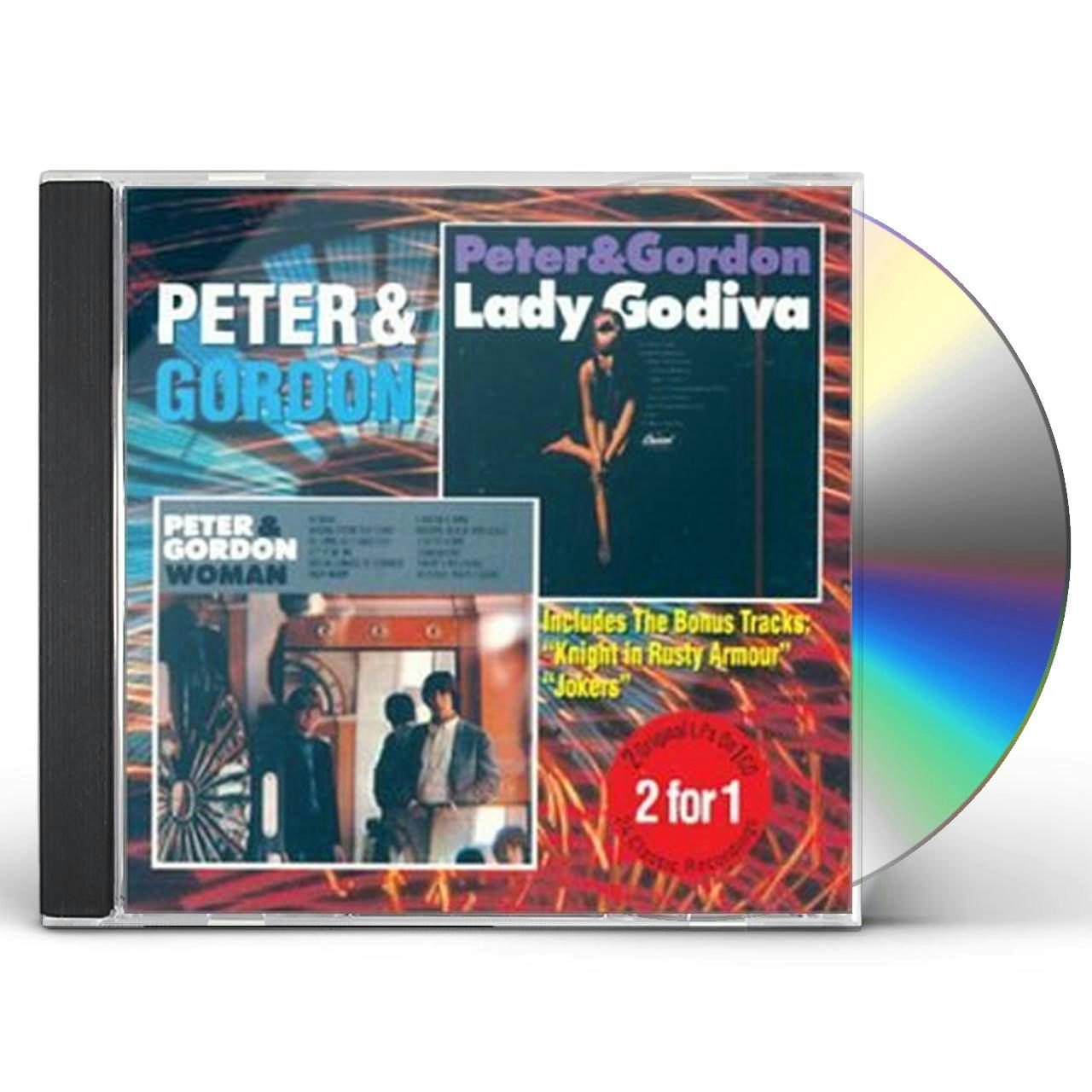 Peter And Gordon WOMAN / LADY GODIVA CD