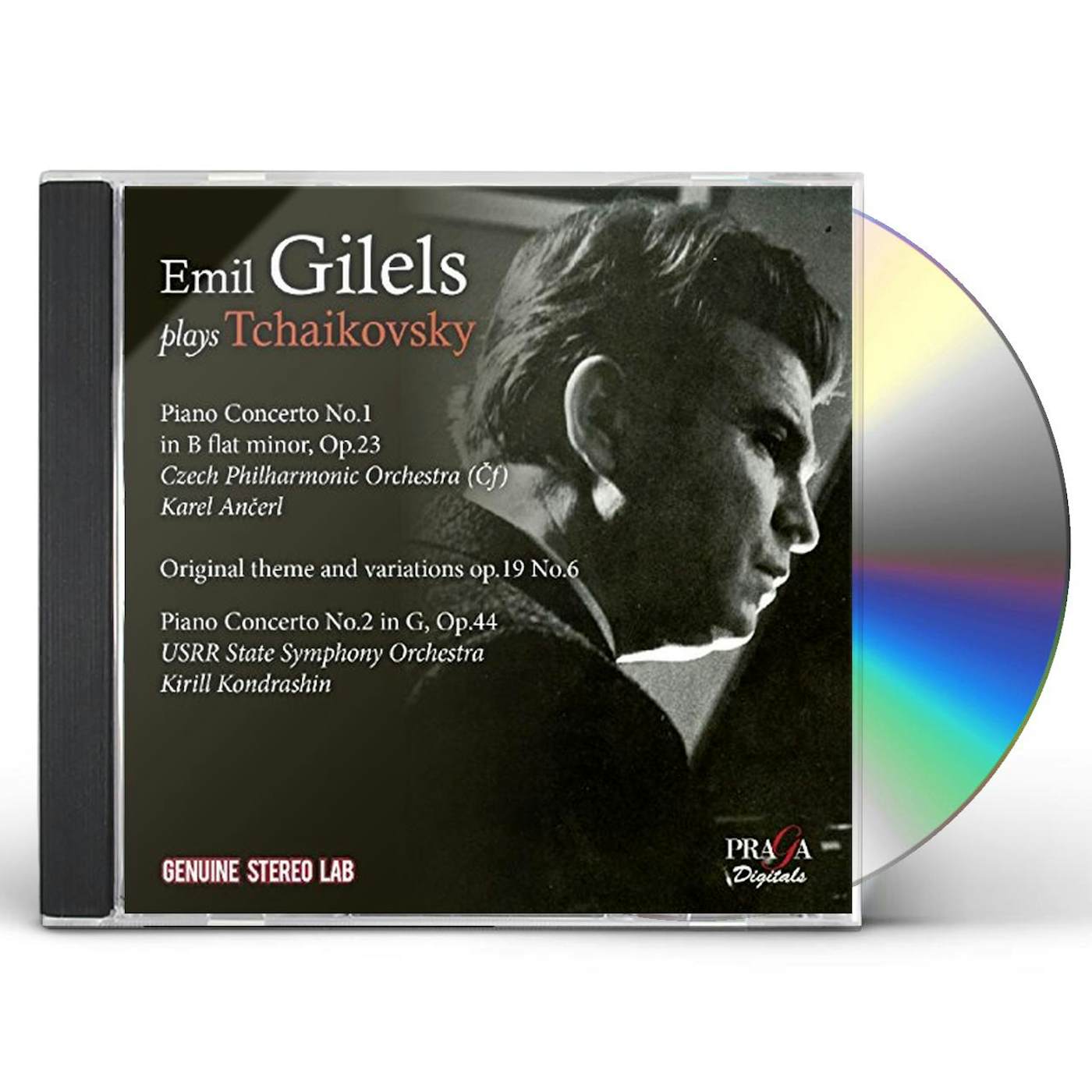 EMIL GILELS PLAYS TCHAIKOVSKY CD
