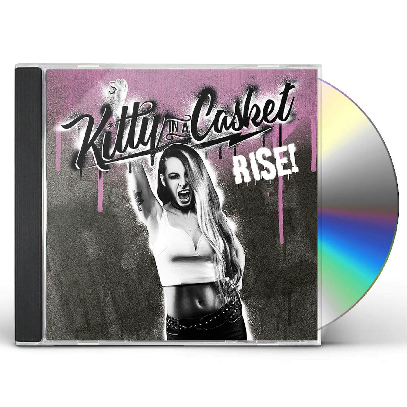 Kitty In A Casket RISE CD