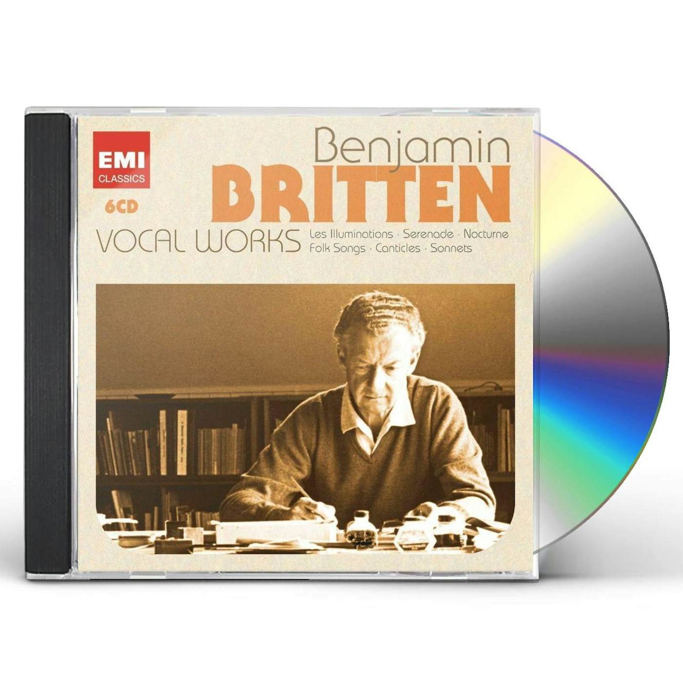 Benjamin Britten BRITTEN CENTENARY - BRITTEN: VOCAL WORKS / VARIOUS CD