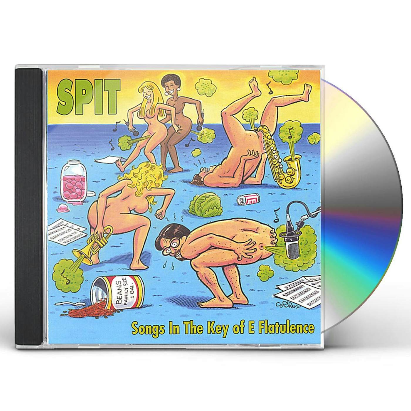 Spit SONGS IN THE KEY OF E FLATULENCE CD