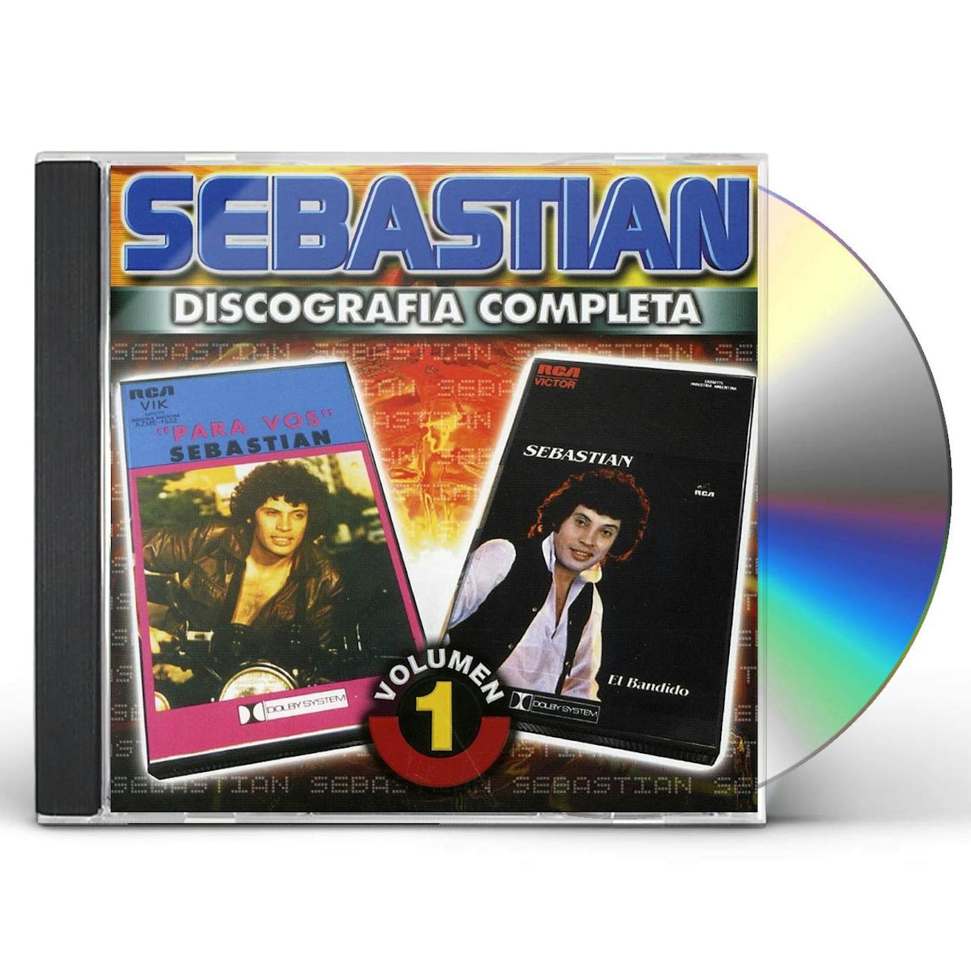 SebastiAn DISCOGRAFIA COMPLETA 1 CD