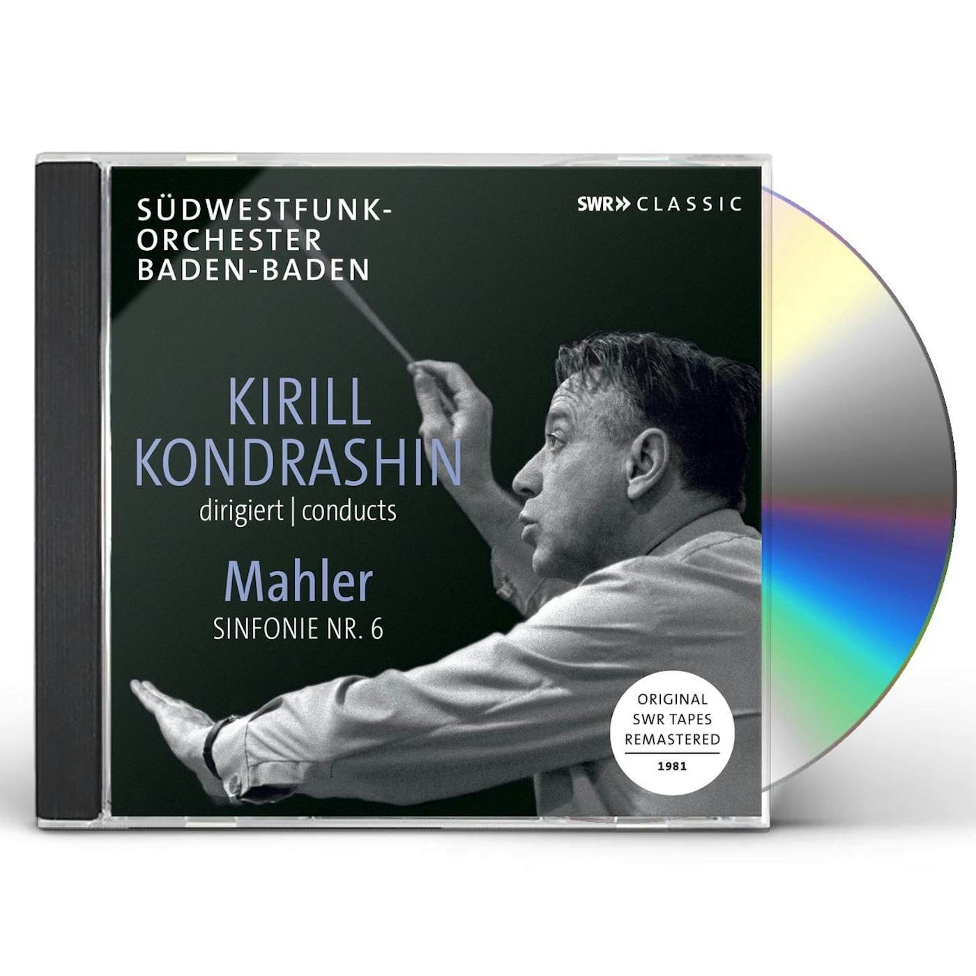 KIRILL KONDRASHIN CONDUCTS Gustav Mahler SYMPHONY 6 CD