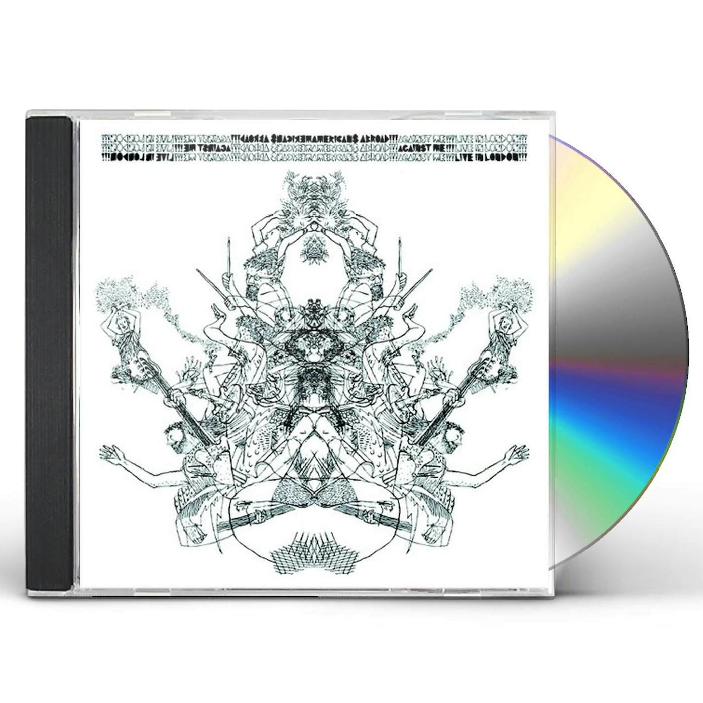 AMERICANS ABROAD Against Me! LIVE IN LONDON CD