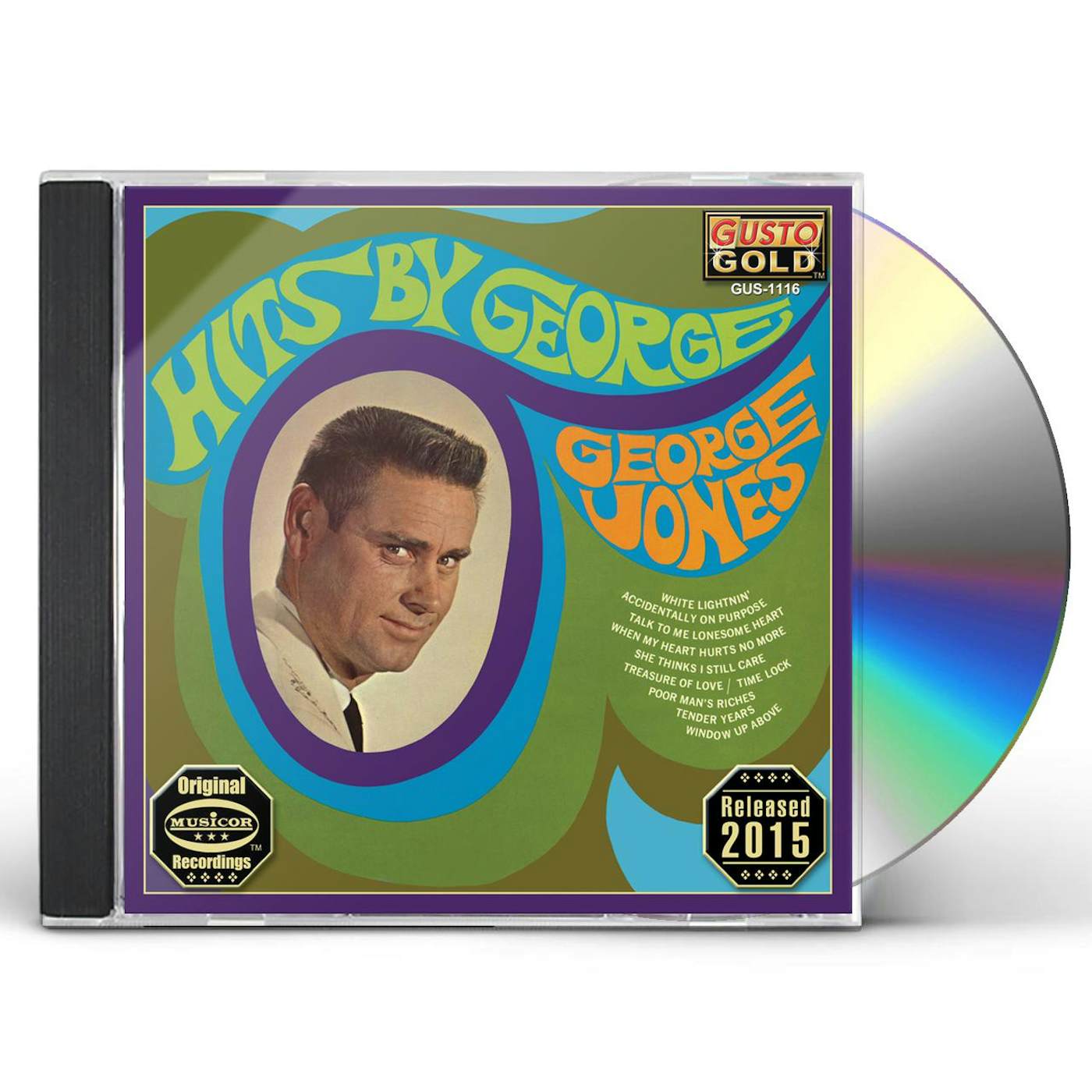 George Jones HITS BY GEORGE CD