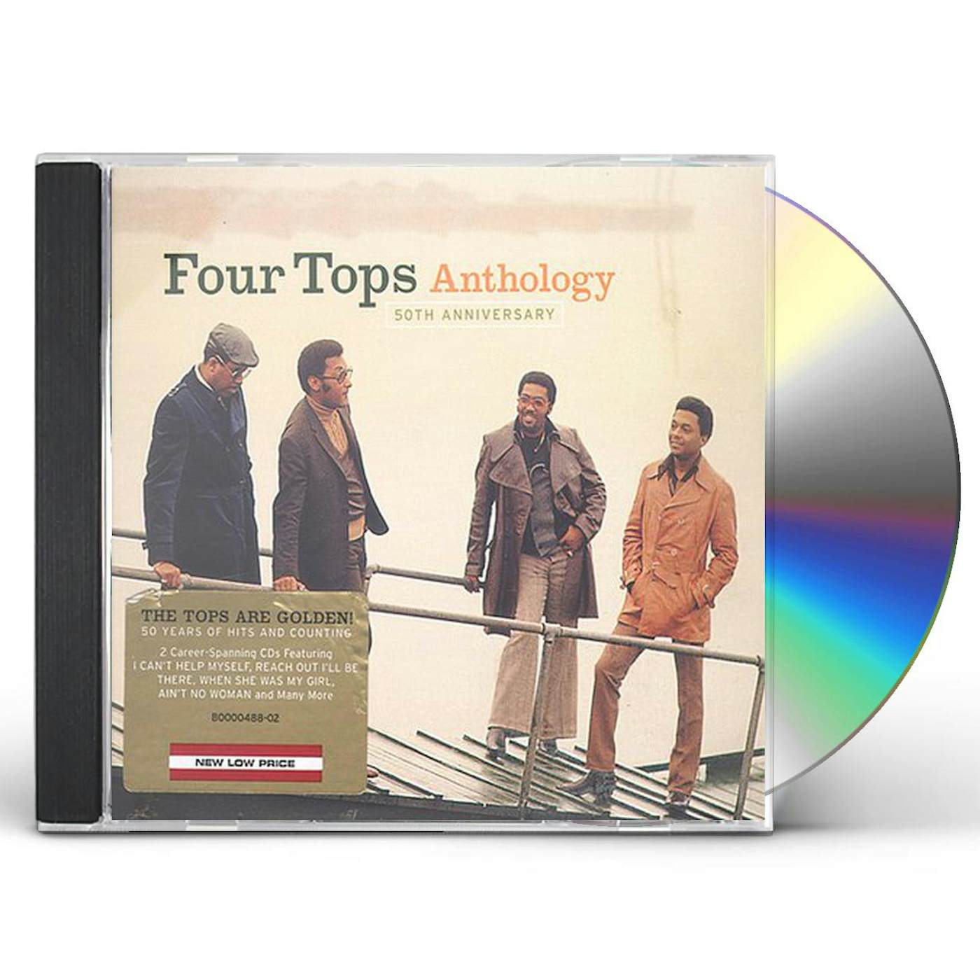 Four Tops 50TH ANNIVERSARY ANTHOLOGY CD