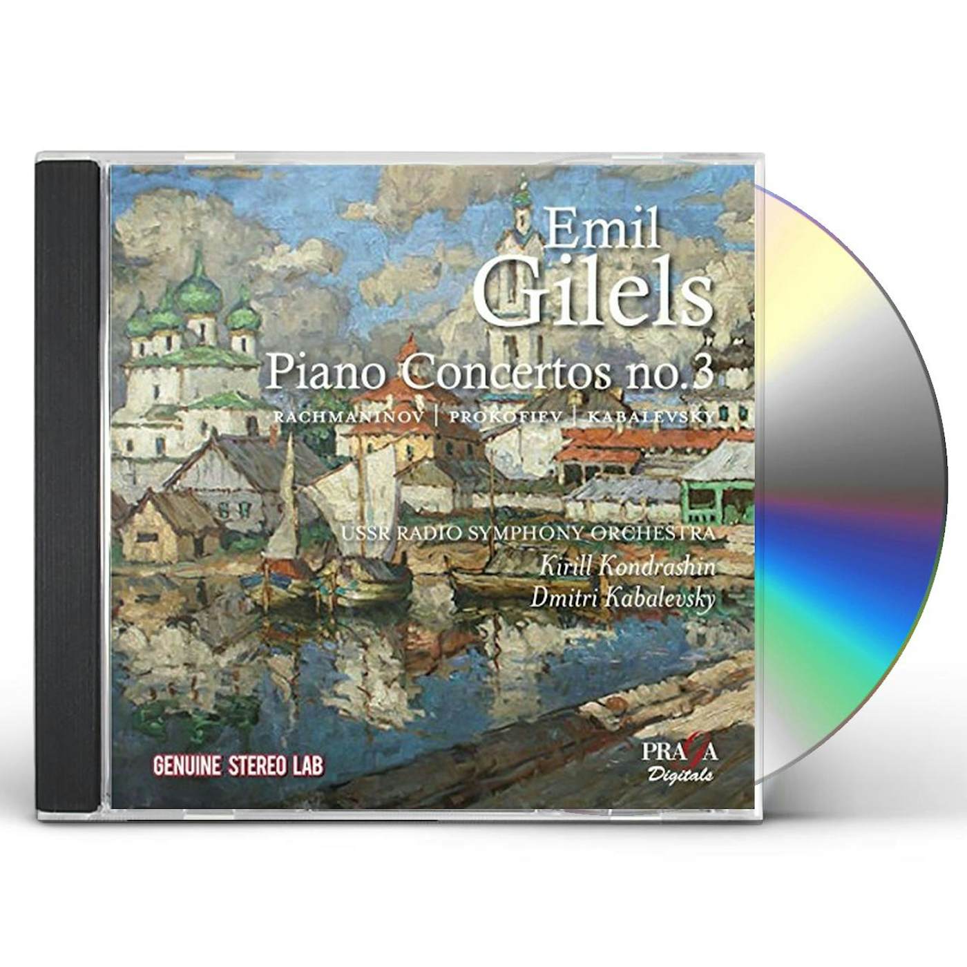 EMIL GILELS PLAYS RUSSIAN PIANO CONCERTOS CD