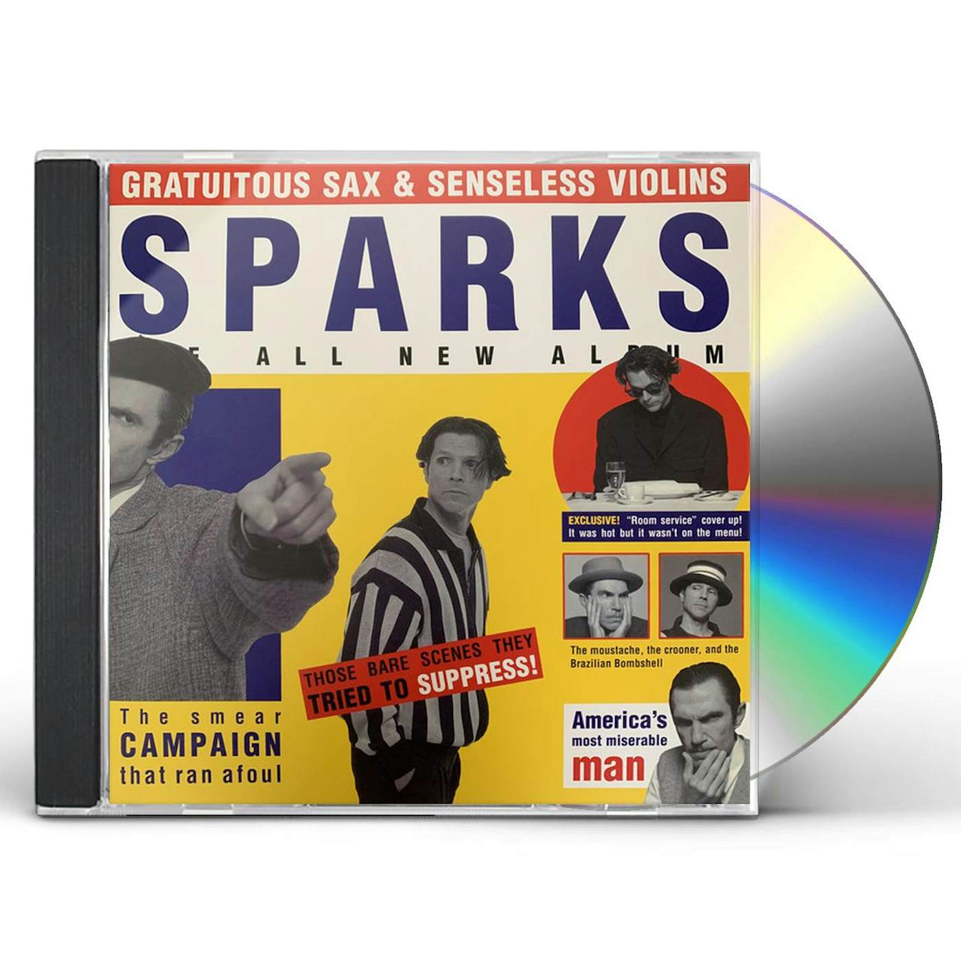 Sparks GRATUITOUS SAX & SENSELESS VIOLINS CD