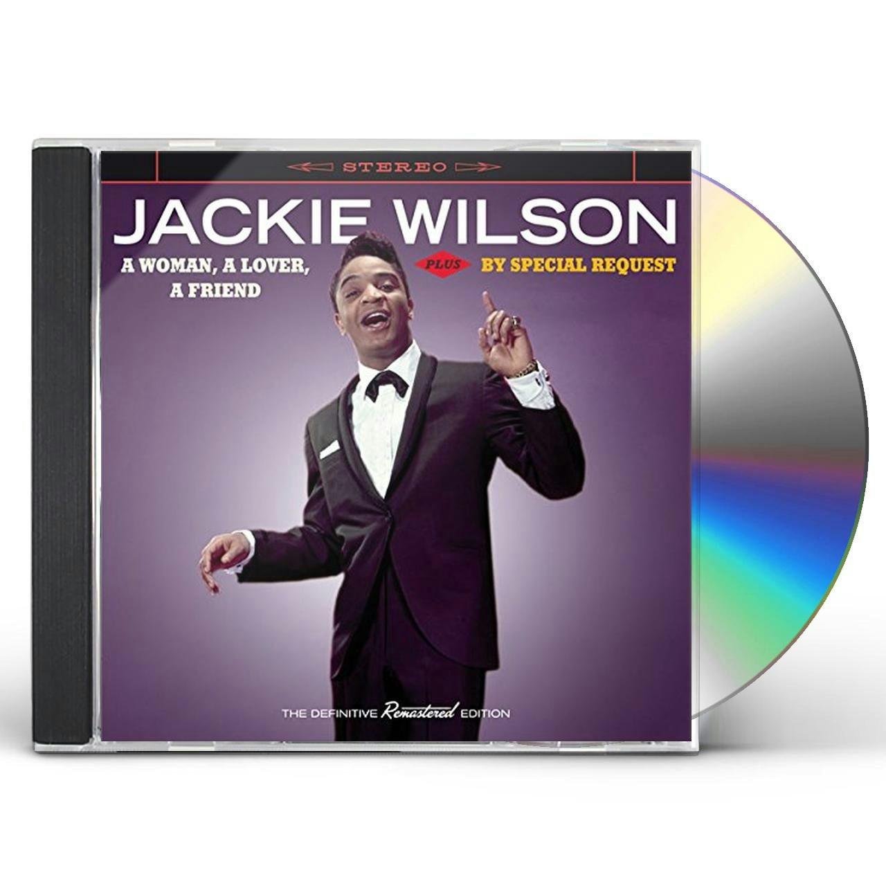 Jackie Wilson WOMAN A LOVER A FRIEND + BY SPECIAL REQUEST CD