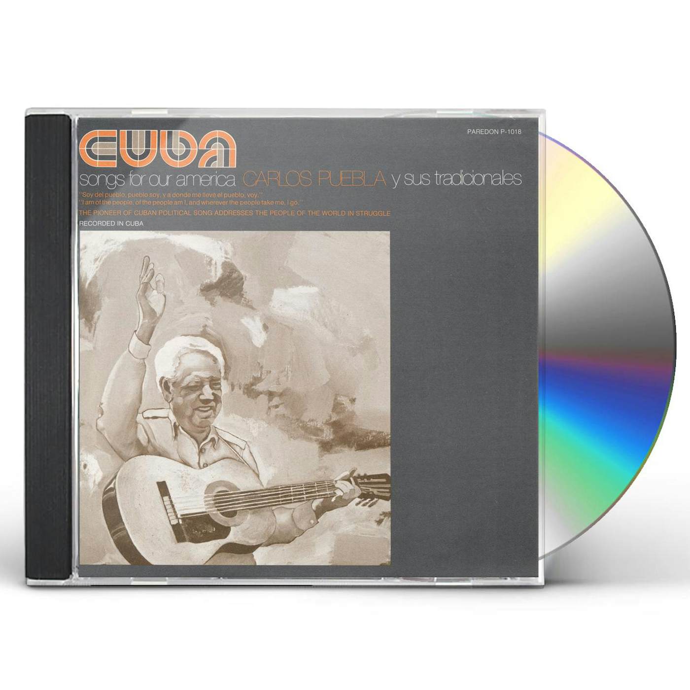 Carlos Puebla CUBA: SONGS FOR OUR AMERICA CD