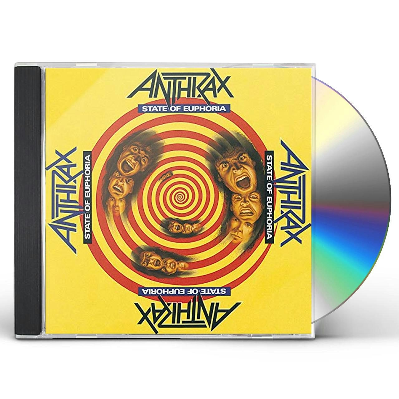 Anthrax STATE OF EUPHORIA: 30TH ANNIVERSARY CD