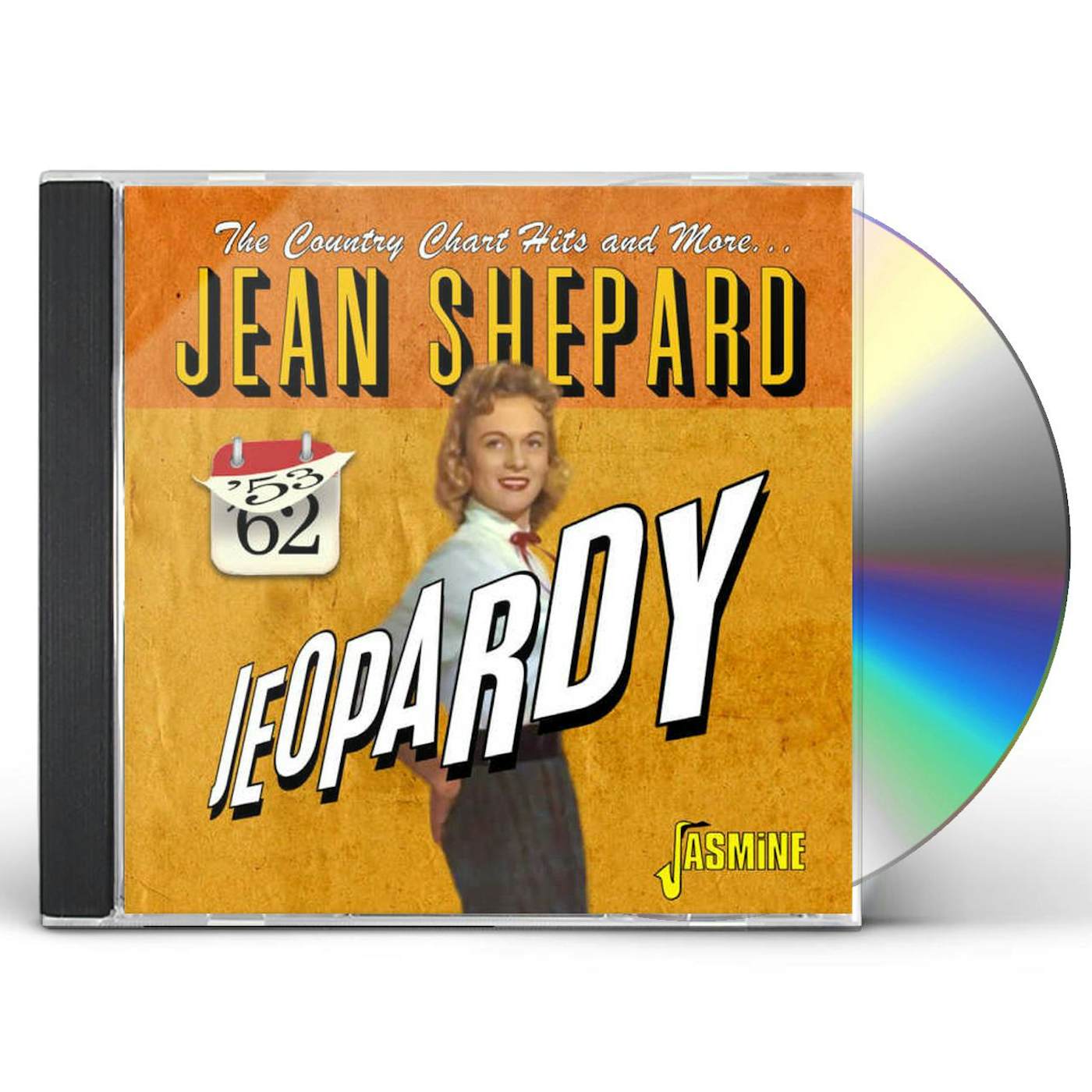 Jean Shepard JEOPARDY: THE COUNTRY CHART HITS & MORE 1953-1962 CD