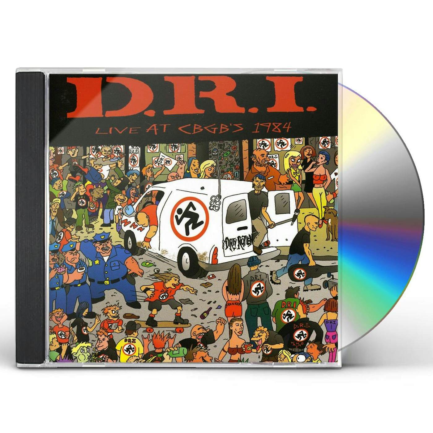 D.R.I. LIVE AT CBGB'S 1984 CD