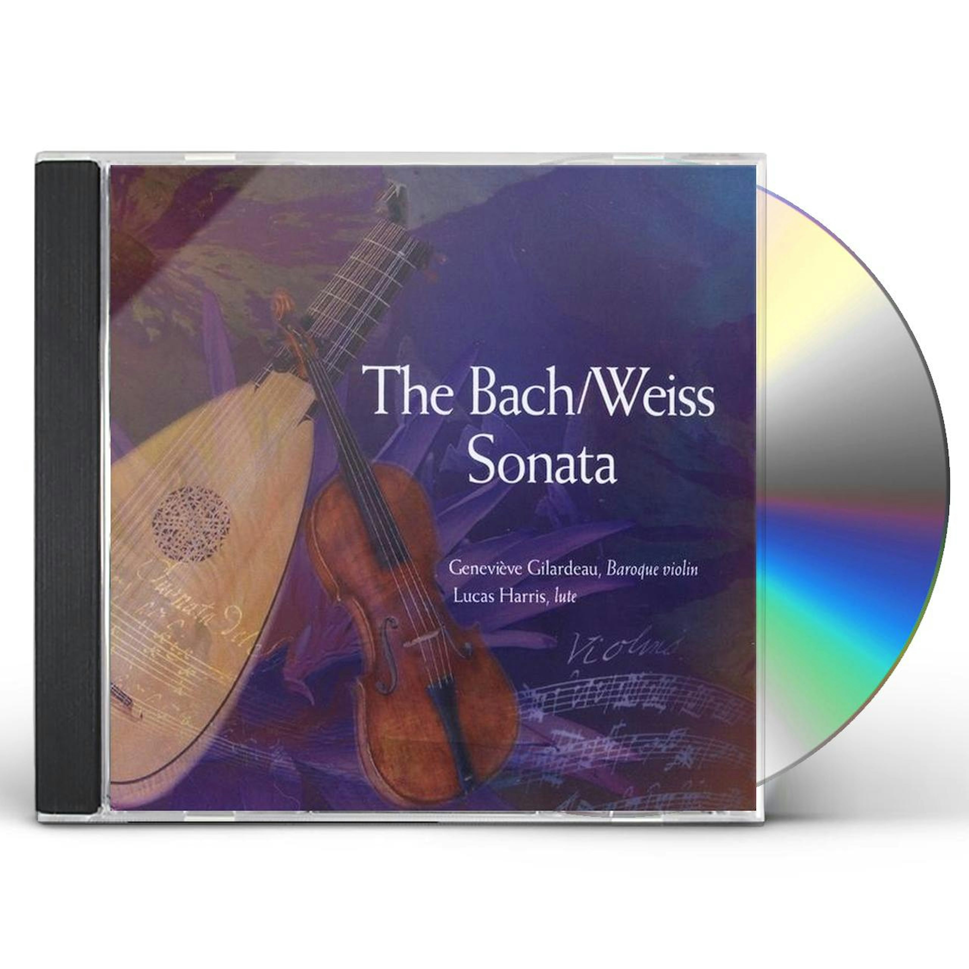 Genevieve Gilardeau BACH/WEISS SONATA CD