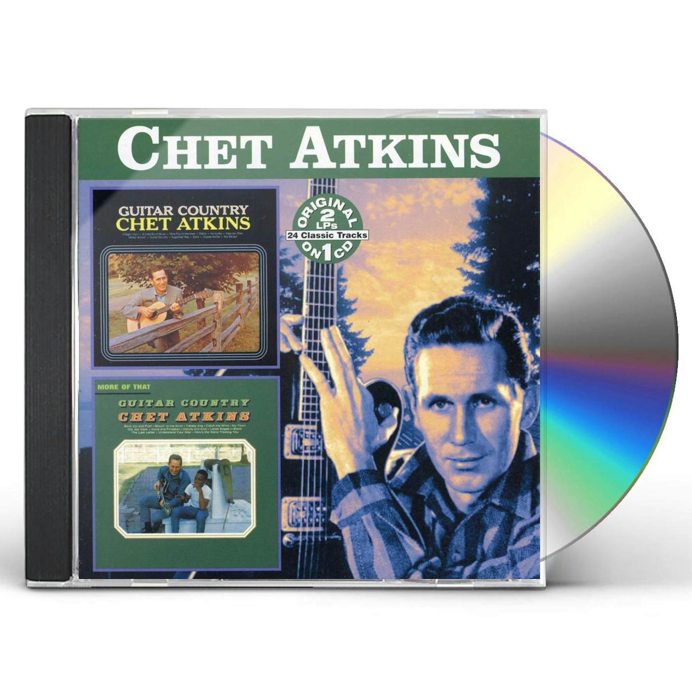 Chet Atkins GUITAR COUNTRY / MORE OF THAT GUITAR COUNTRY CD