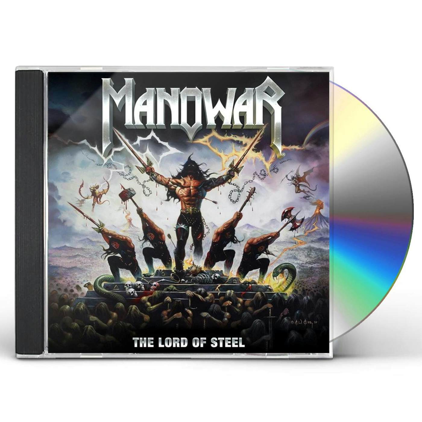 Manowar LORD OF STEEL CD