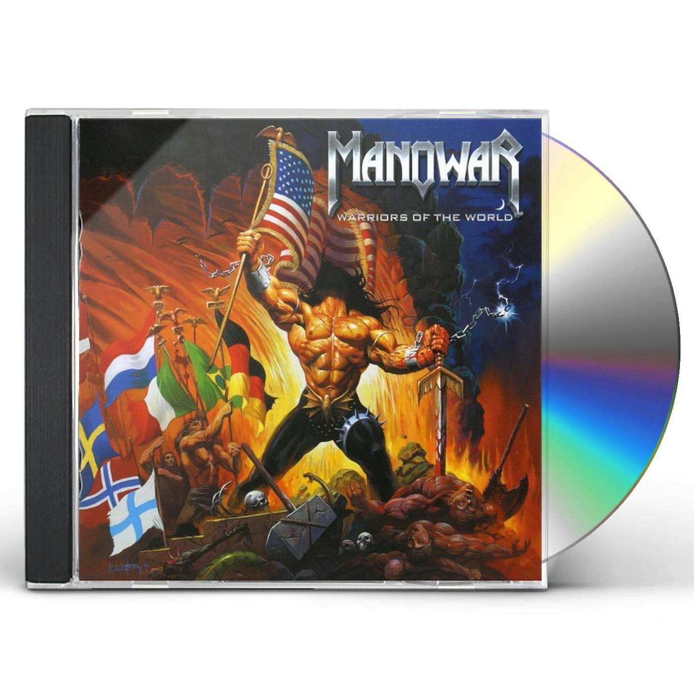 Manowar WARRIORS OF THE WORLD CD