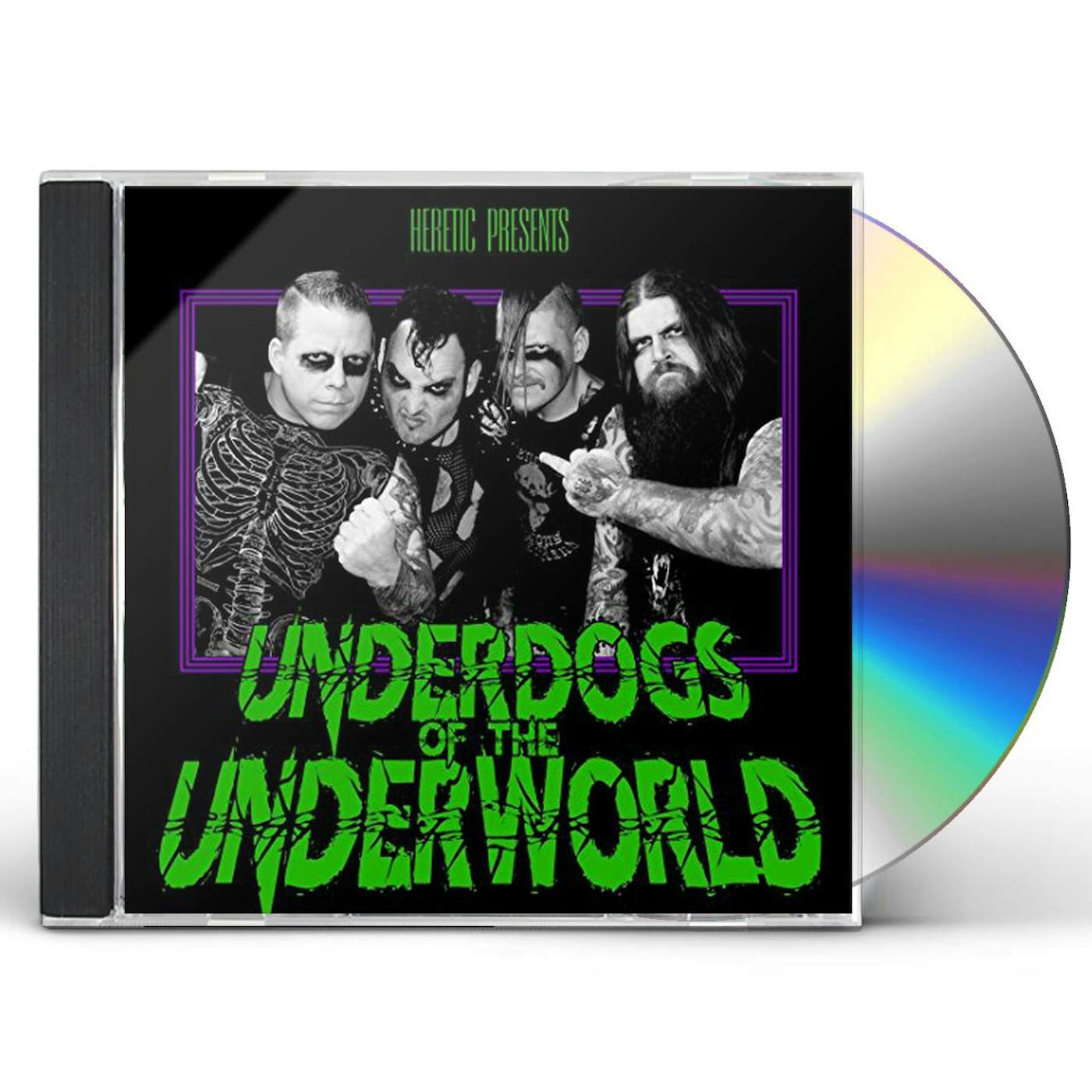 Heretic UNDERDOGS OF THE UNDERWORLD (LIMITED) CD