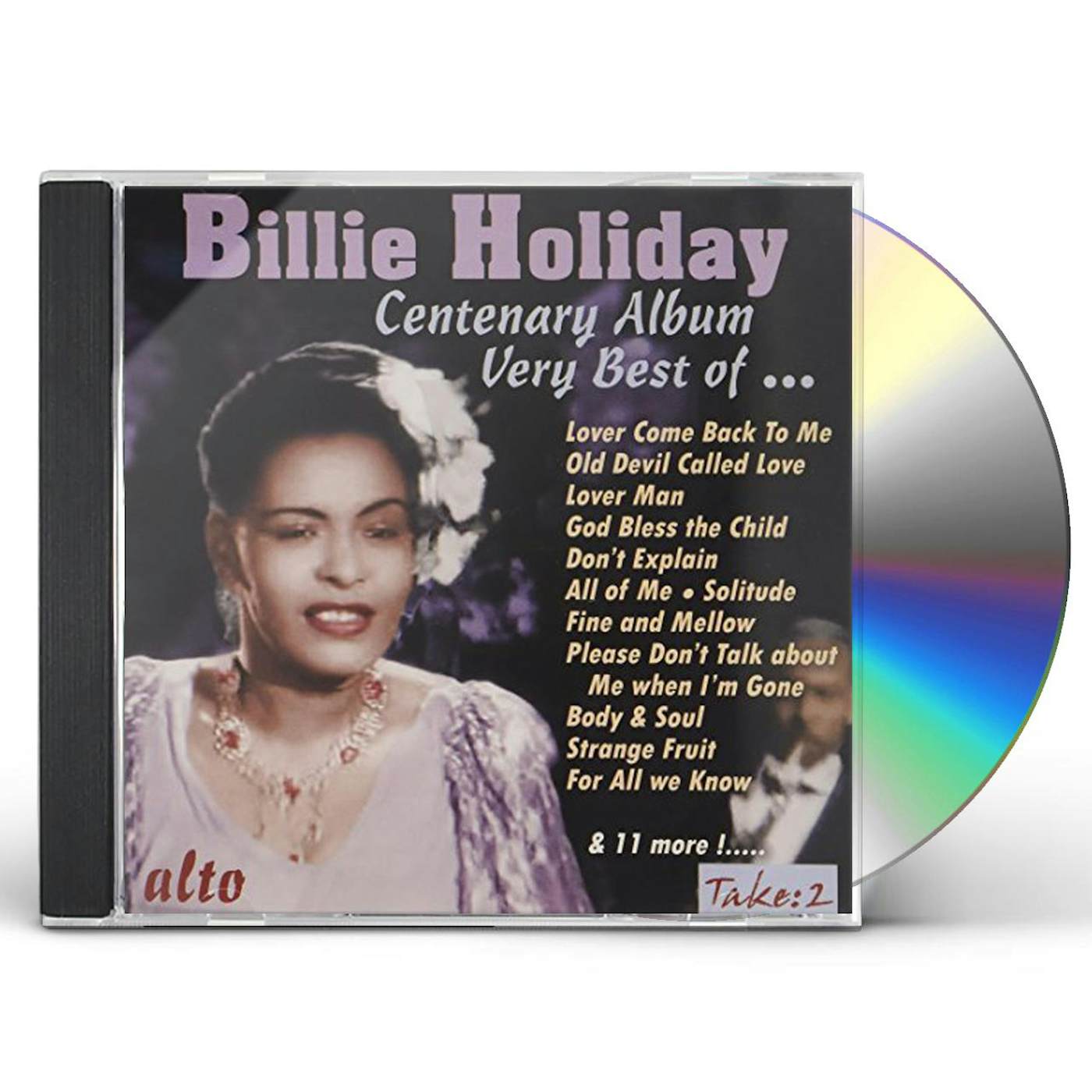 CENTENARY ALBUM VERY BEST OF BILLIE HOLIDAY CD