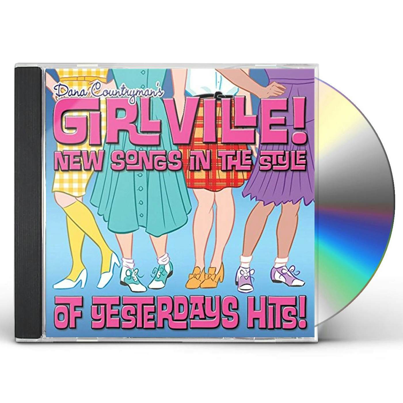 Dana Countryman GIRLVILLE: NEW SONGS IN THE STYLE OF YESTERDAYS CD