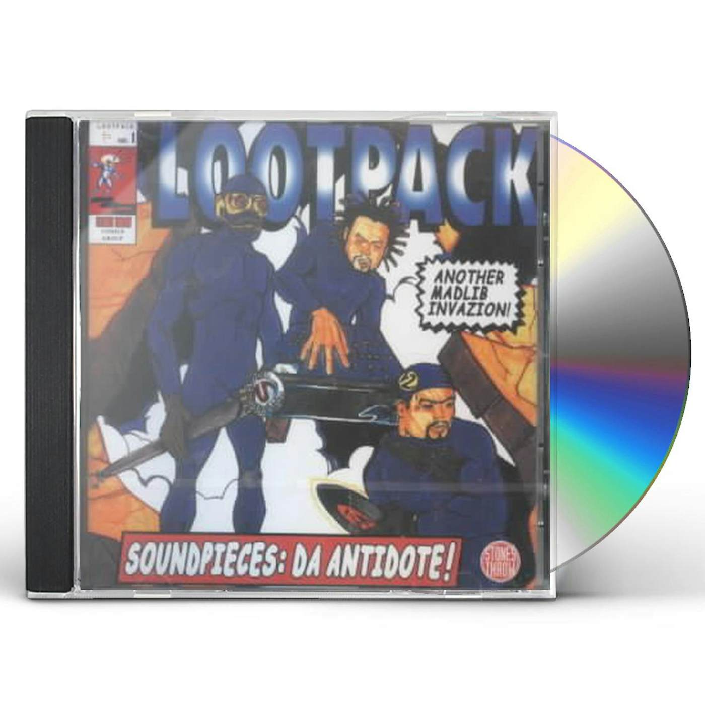 Lootpack SOUNDPIECIES: DA ANTIDOTE CD