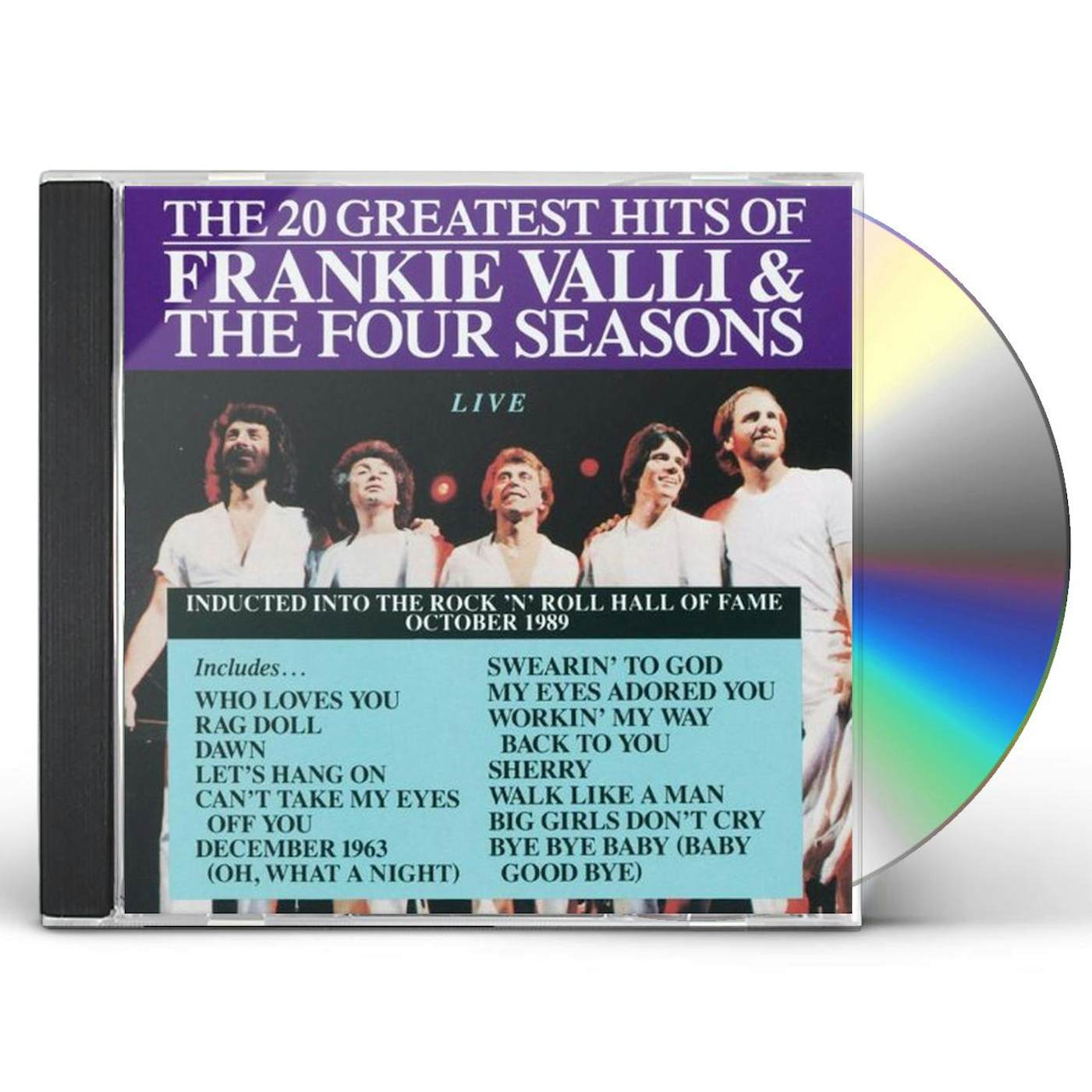 Four Seasons 20 GREATEST HITS LIVE CD