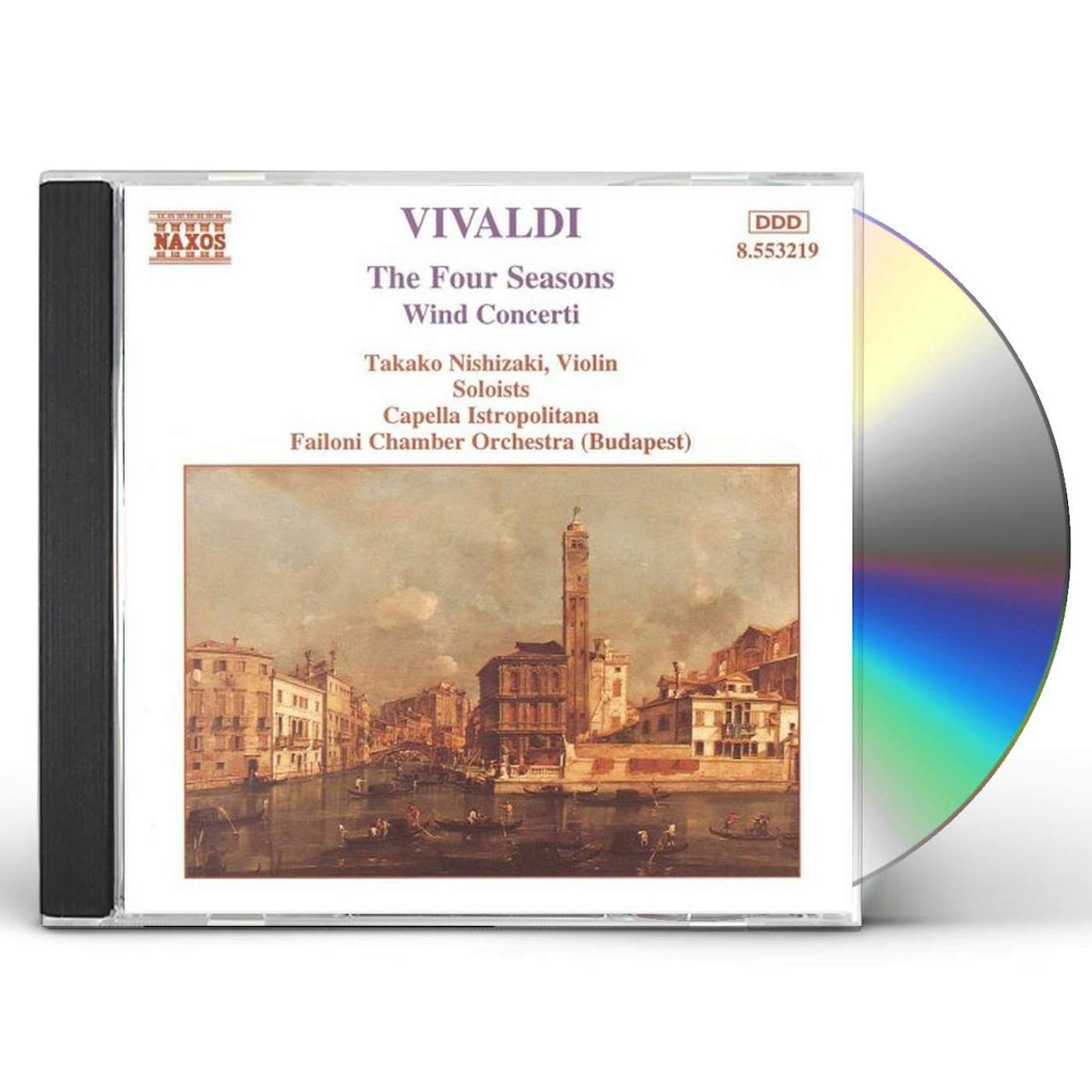 Antonio Vivaldi 4 SEASONS WIND CONCERTO CD