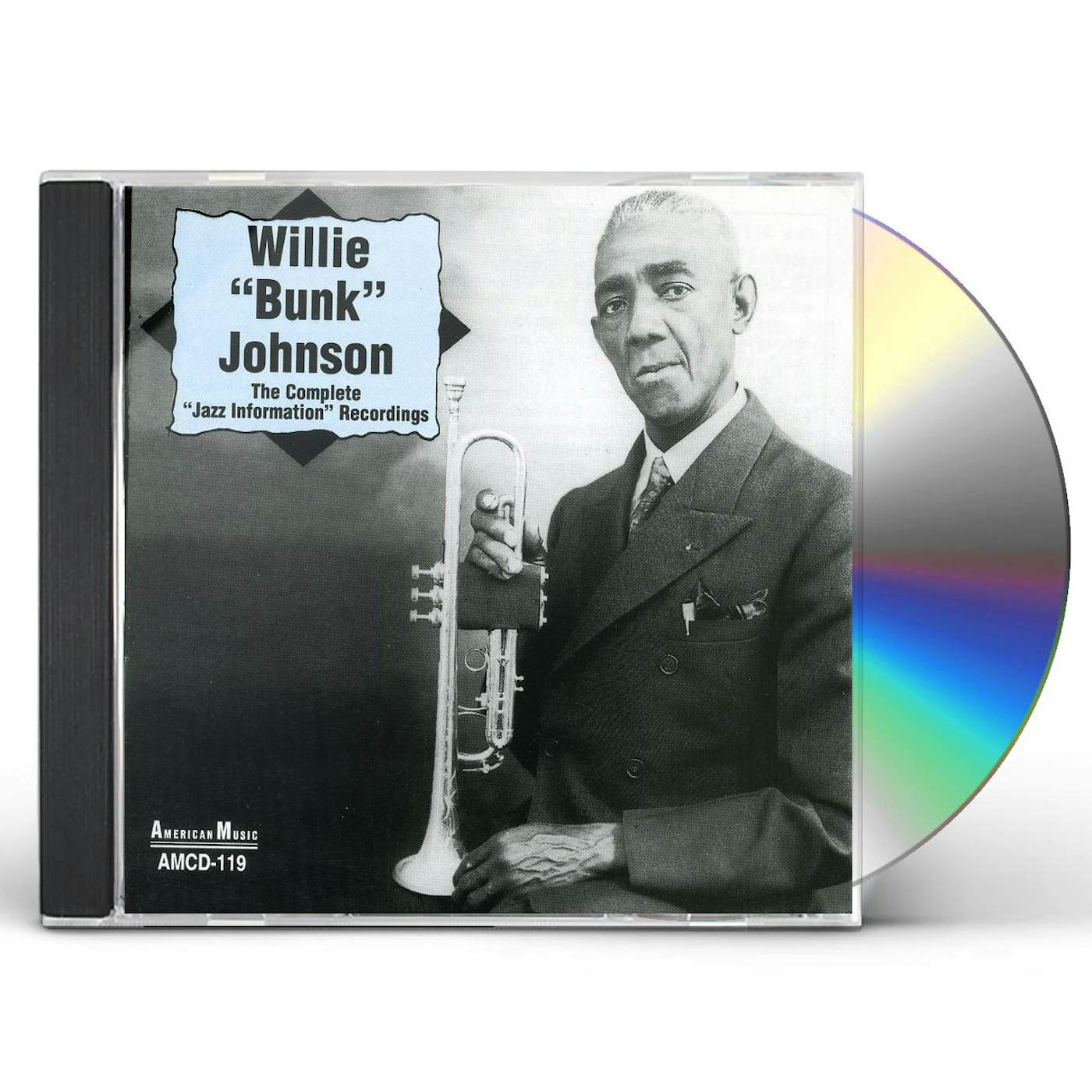 Bunk Johnson COMPLETE JAZZ INFORMATION RECORDINGS CD