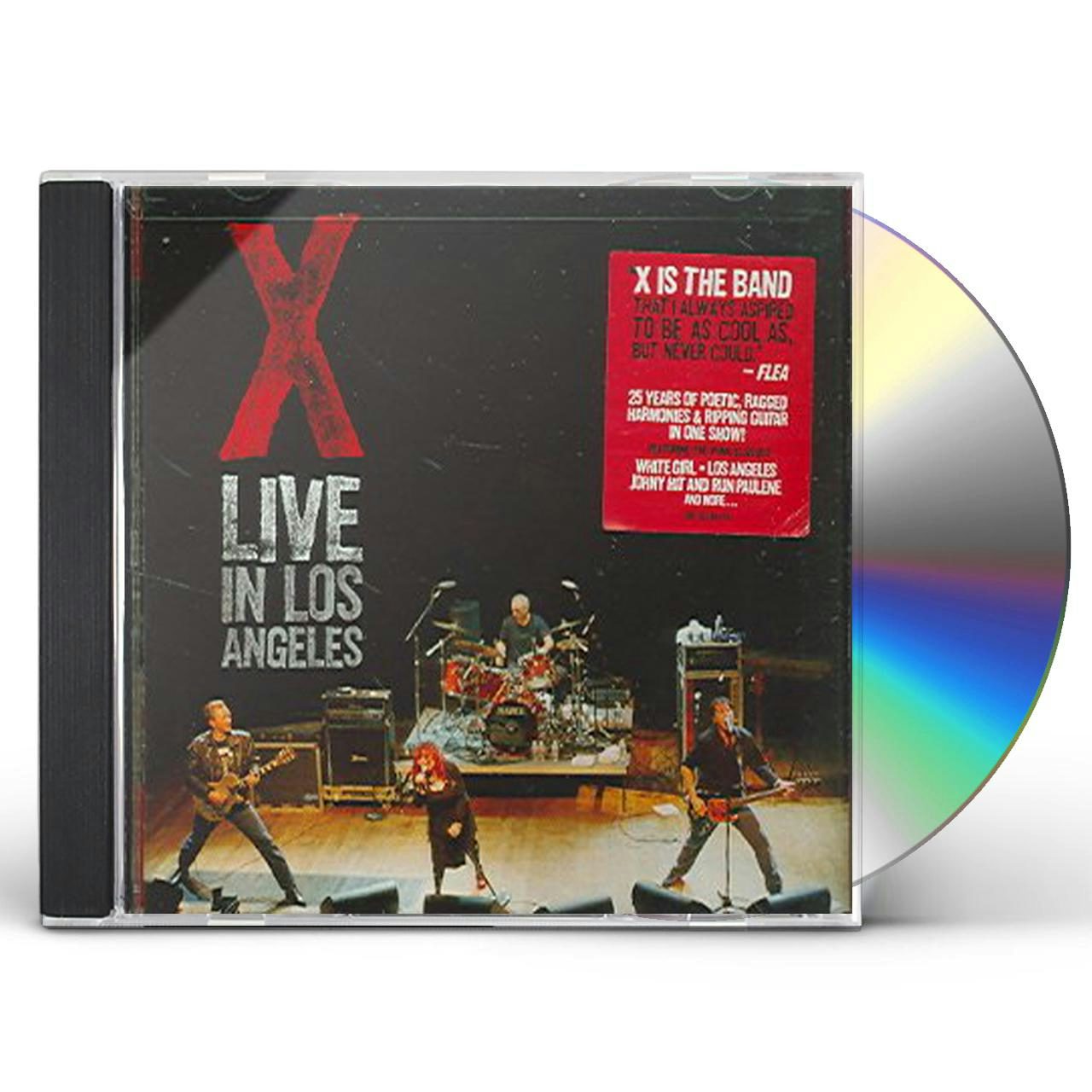 未開封 CD X Live In Los Angeles