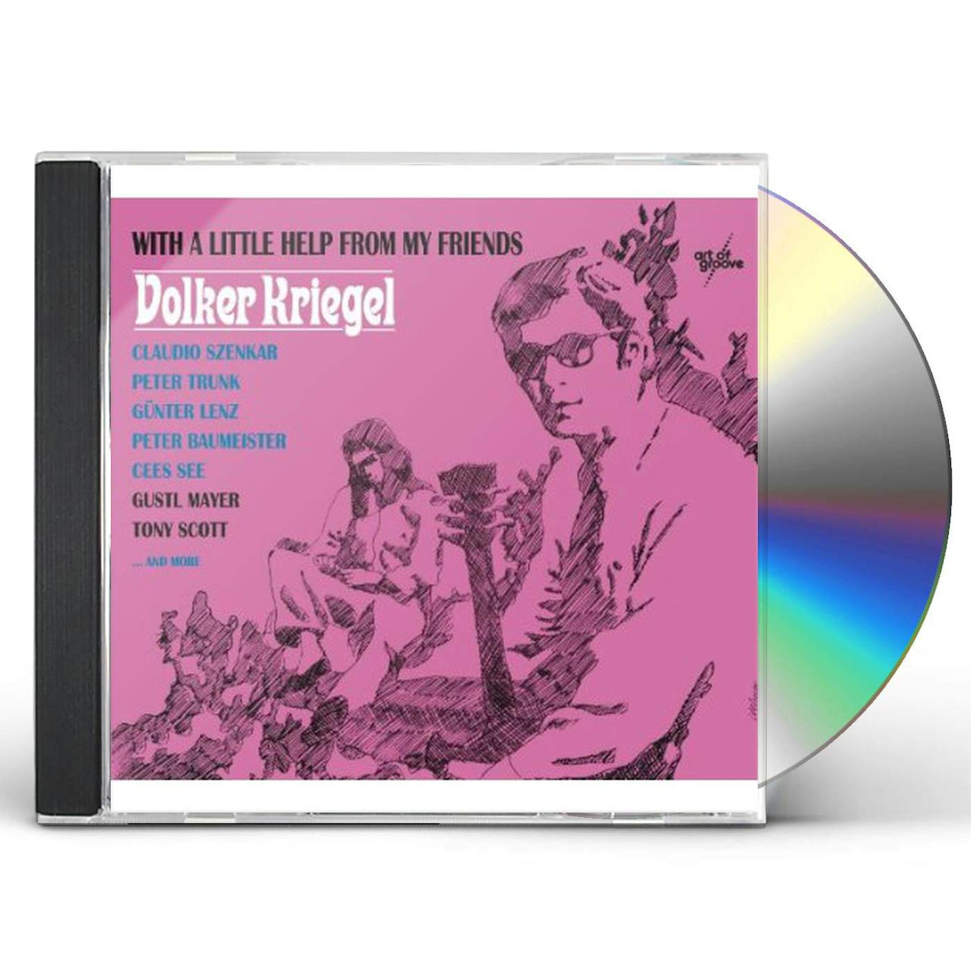Volker Kriegel WITH A LITTLE HELP FROM MY FRIENDS & BONUS CD