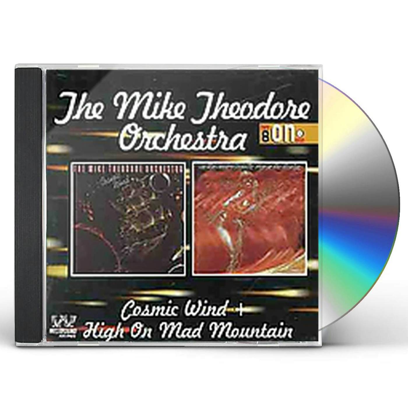 The Mike Theodore Orchestra COSMIC WIND / HIGH ON MAD MOUNTAIN CD
