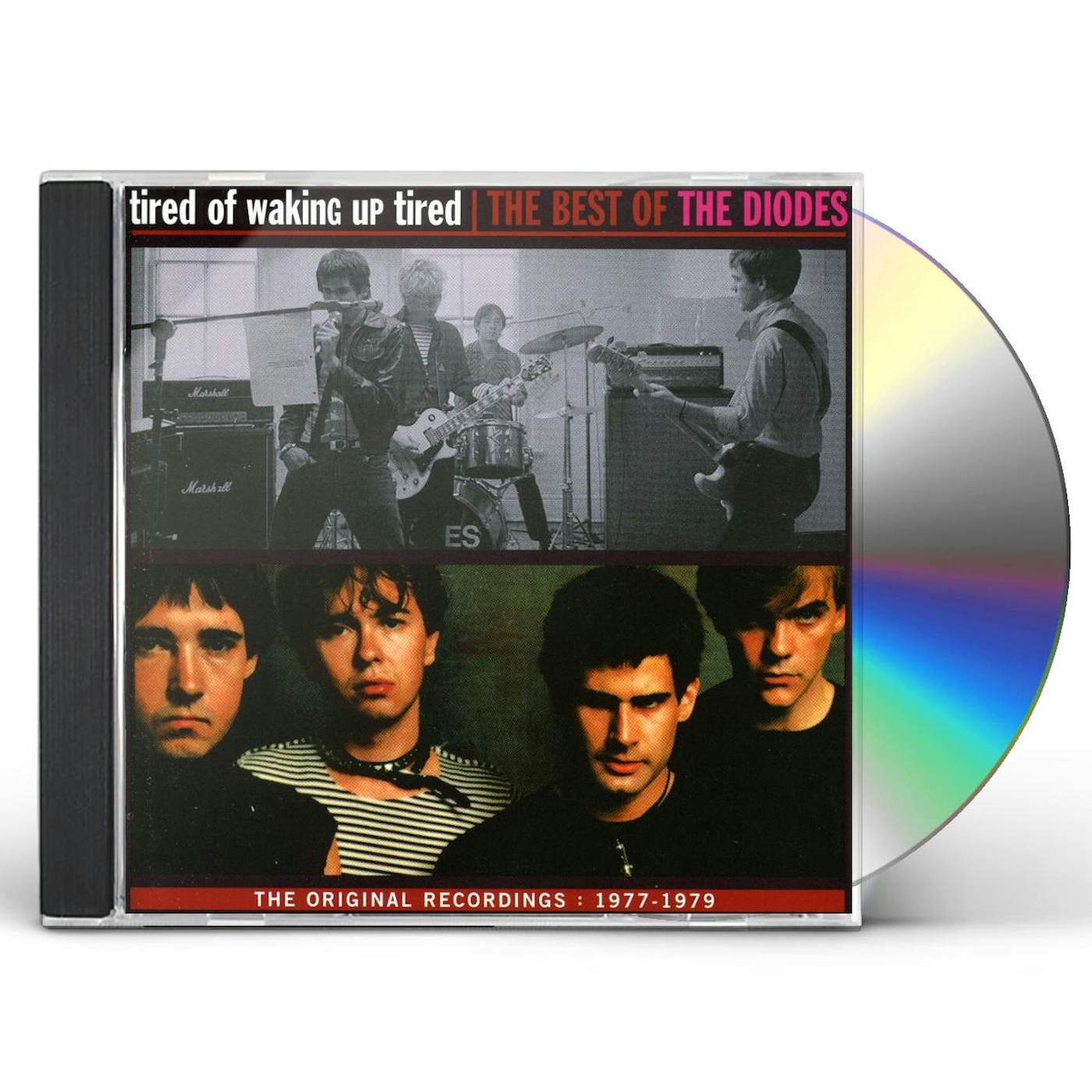The Diodes TIRED OF MAKING UP TIRED: BEST OF CD